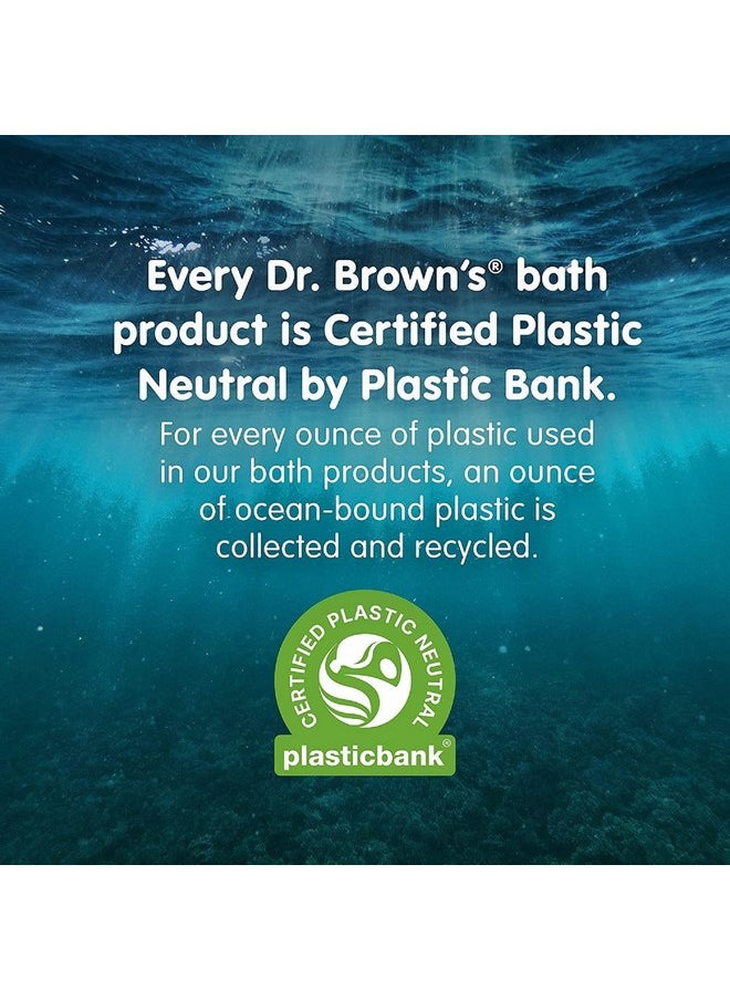 Dr. Brown's علبة سقي من Dr. Brown's CleanUp Pour & Roar، لعبة أساسية لحمام الأطفال، للأطفال من سن 6 أشهر فما فوق، خالية من مادة BPA، معتمدة من البلاستيك المحايد  - Image 2