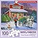 Bits and Pieces 100 Piece Puzzles for Adults Satisfies Customer 100 Extra Large Pieces 15 x 19 Jigsaw Puzzles General Store Americana Winter No 2 Pieces Alike - Image 2