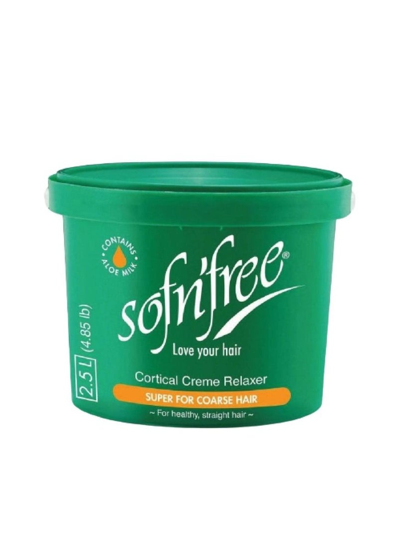 SOFNFREE Cortical hair straightening cream 2.5 liter 