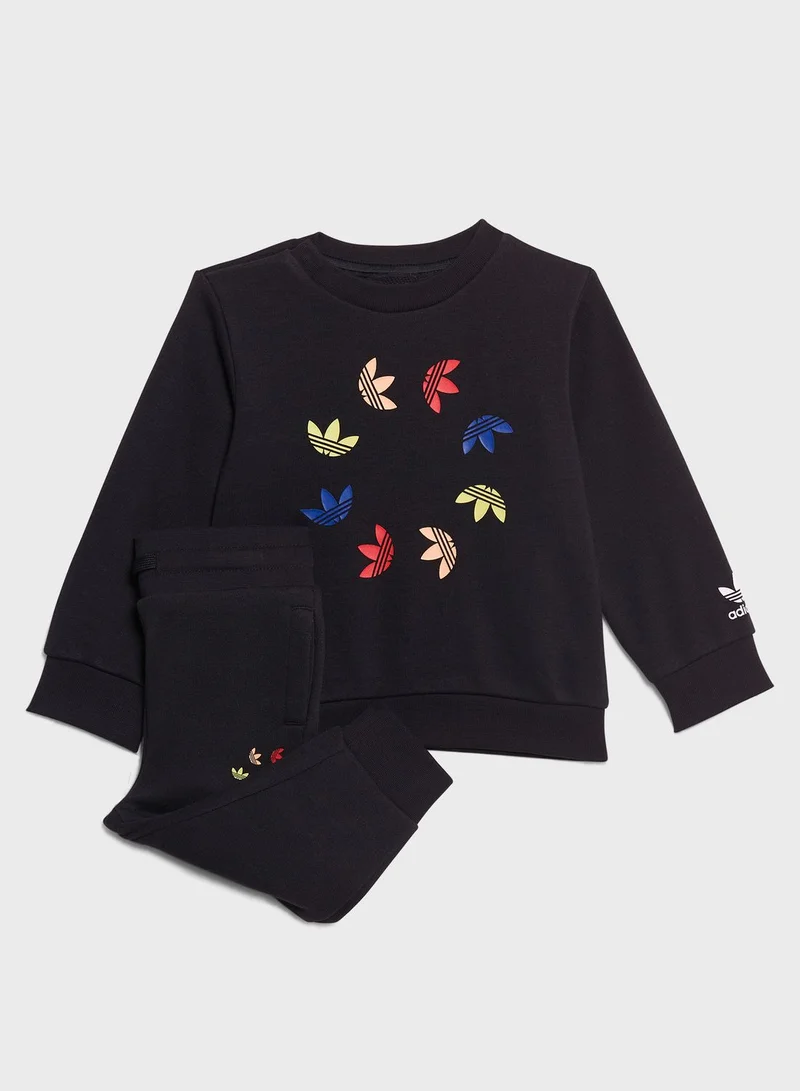 adidas Originals Infant Adicolor Crew Set