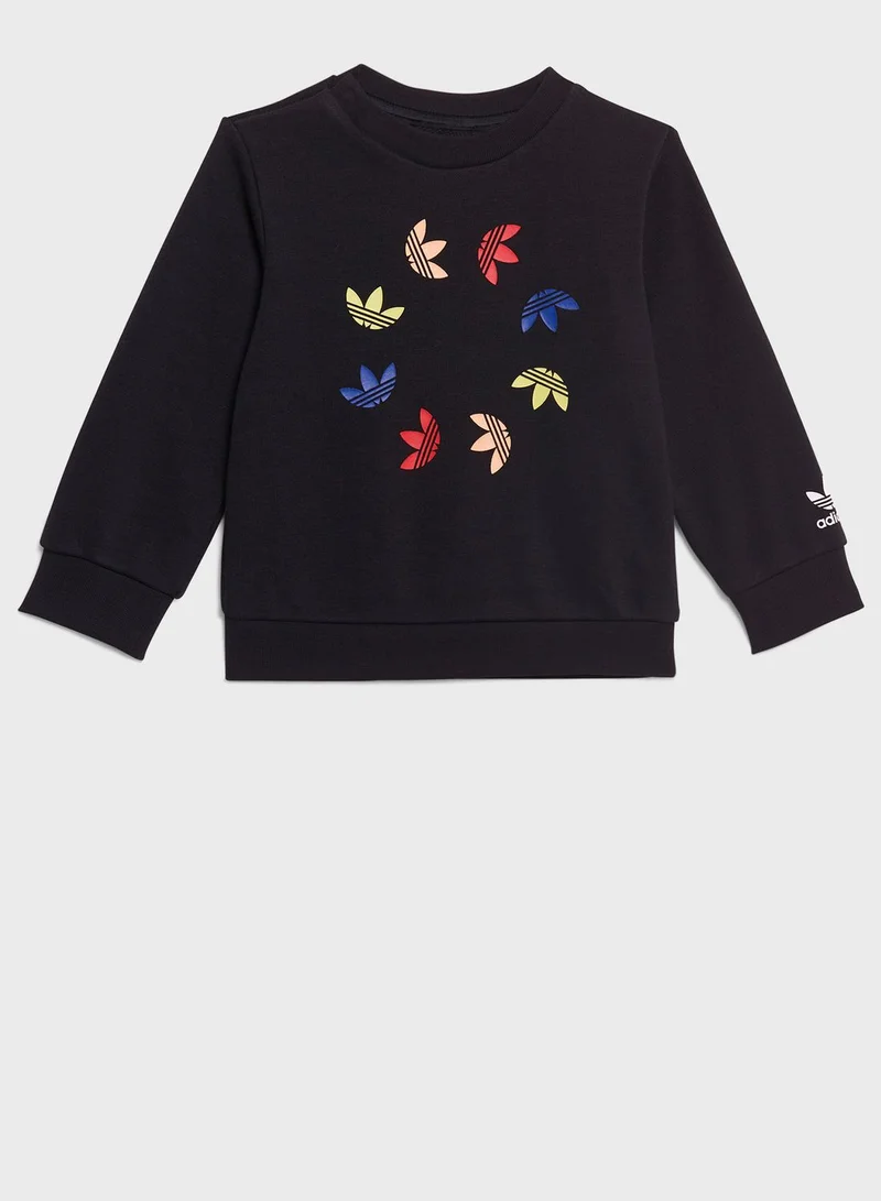 adidas Originals Infant Adicolor Crew Set