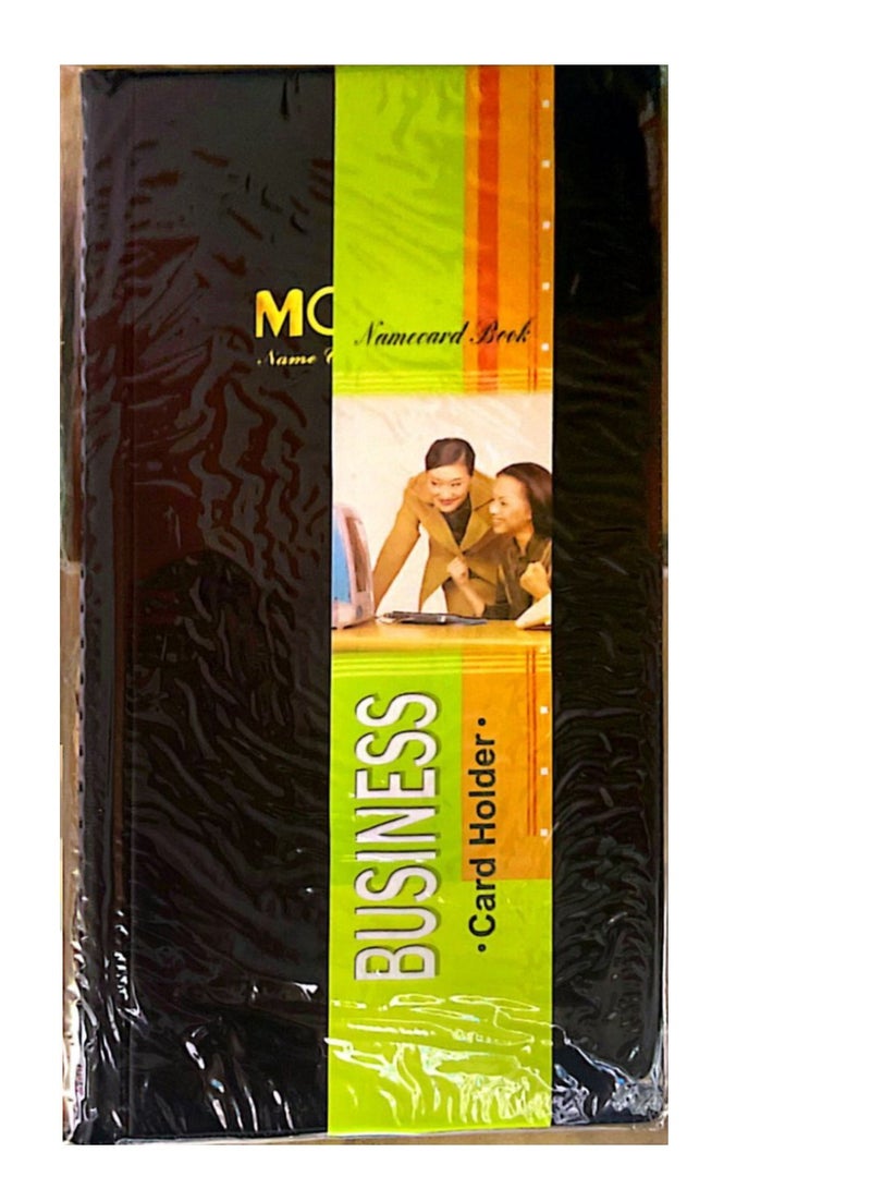 MODEST Modest Visiting Card Holder 320 Cards Capacity Black  - Image 1