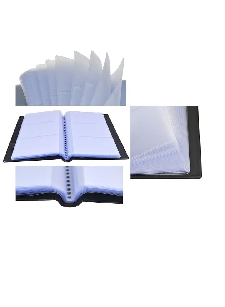 MODEST Modest Visiting Card Holder 320 Cards Capacity Black  - Image 4