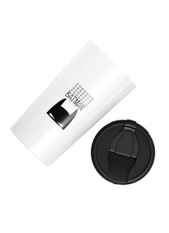 LIT Batman and Joker Quoted Printed Tumbler With Lid White/Black  - Image 2