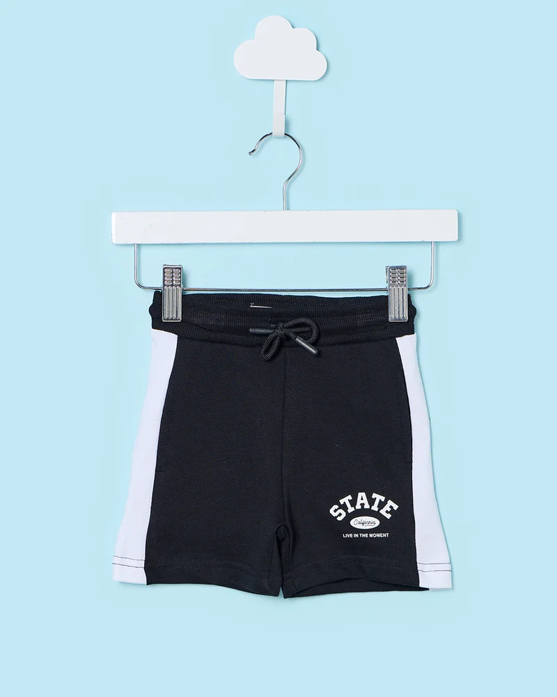 ردتاغ Infant Boys Black Shorts