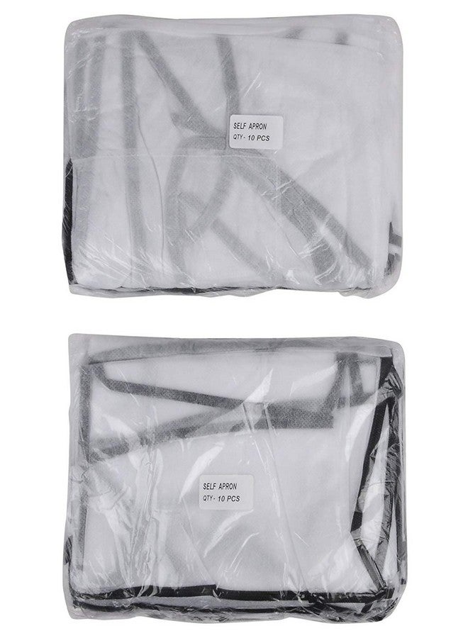 Amit Marketing Disposable Non Woven Apron 20Pcs I Cooking Schools, Restaurant, Catering Business, Hotel, Food Handling or Production Kitchen, Banquet, Catering Business [Total 20Pcs ] - Image 3