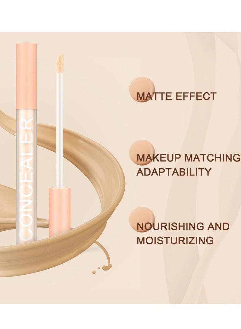 OCHEAL Highlighting and Brightening Concealer Moisturizing and Nourishing Skin Without Drying Conceals Acne Scars Dark Circles Dark Spots Tattoo Brighten Skin Tone Foundation Cream Stick Natural 02 - Image 3