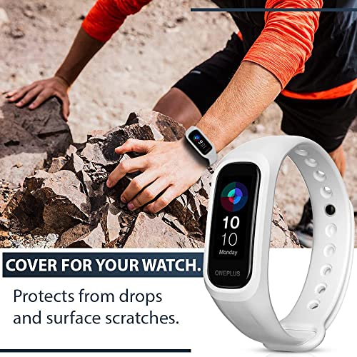 HUMBLE Adjustable Silicone Band Strap Compatible with Oneplus Smart Band & Oppo Standard Size Smart Band for Boys & Girls (Tracker Not Included) (Pink) - Image 5