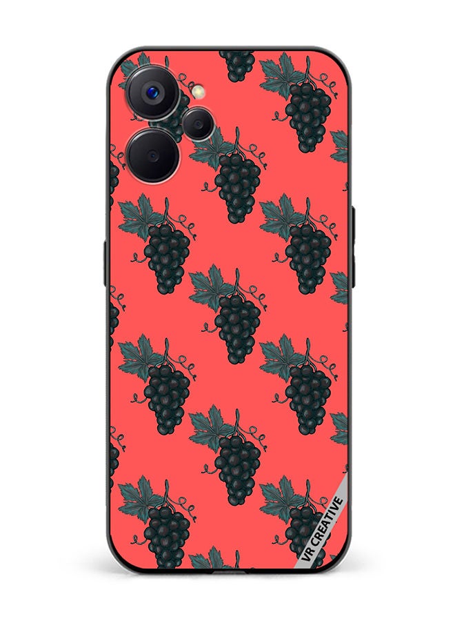 VR CREATIVE Protective Case Cover For Realme 10 5G Grape Design Multicolour - Image 1