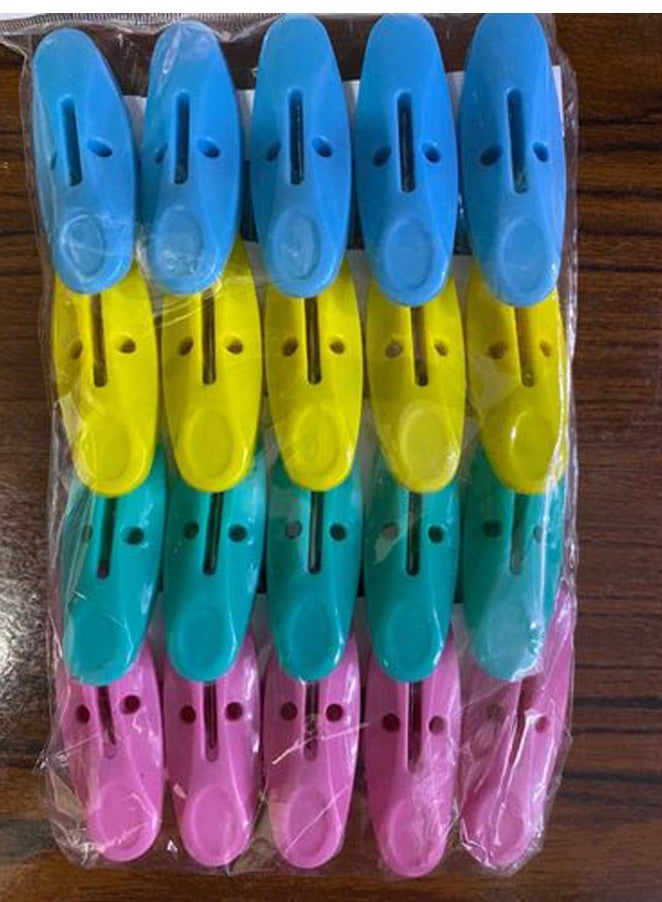 Plastic Cloths Tweezers Set - 40 PCS - Image 5