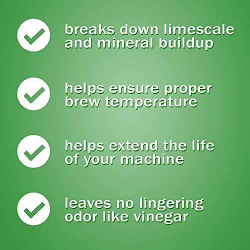 Urnex K-Cup Descaler (3 Uses Per Bottle) - 14 Ounce - CleanCup Descaling Solution Use with Keurig K Cup and Drip Coffee Machine - Image 2