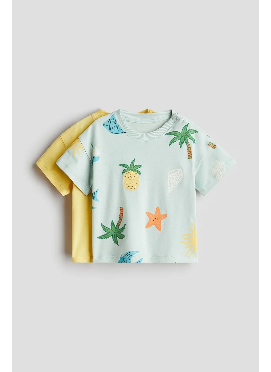 H&M 2-Pack Cotton T-Shirts