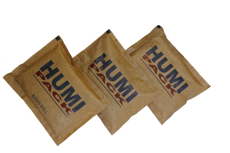 Hydro-Gel Humidifier (3X / Lot) Humi-Pack 60gr Cigar Humidor Humidifier - Humidification Packs - 72%RH Humidity Control - All In One Solution 4x4.5x1.5 - Image 1