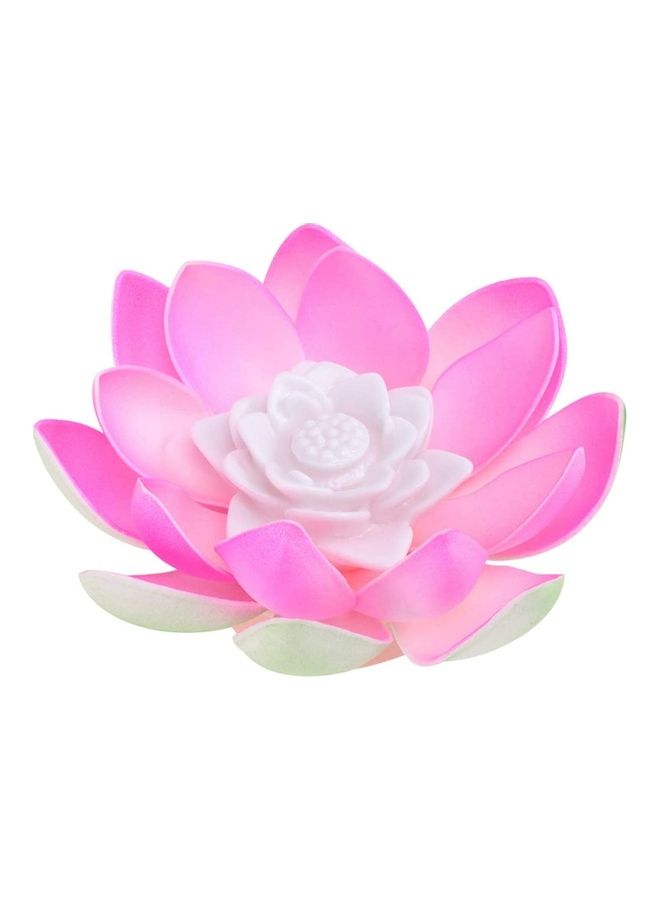 NIBEMINENT 4 Piece Floating Lotus Pool LED Decoration Lights Multicolour  - Image 1