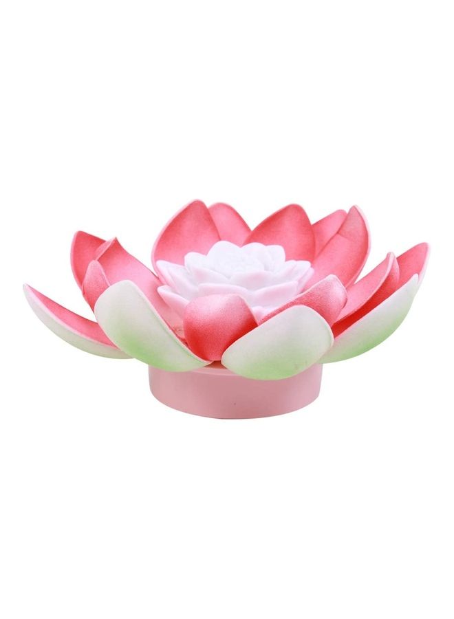 NIBEMINENT 4 Piece Floating Lotus Pool LED Decoration Lights Multicolour  - Image 4