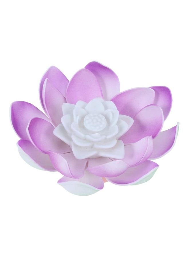 NIBEMINENT 4 Piece Floating Lotus Pool LED Decoration Lights Multicolour  - Image 2