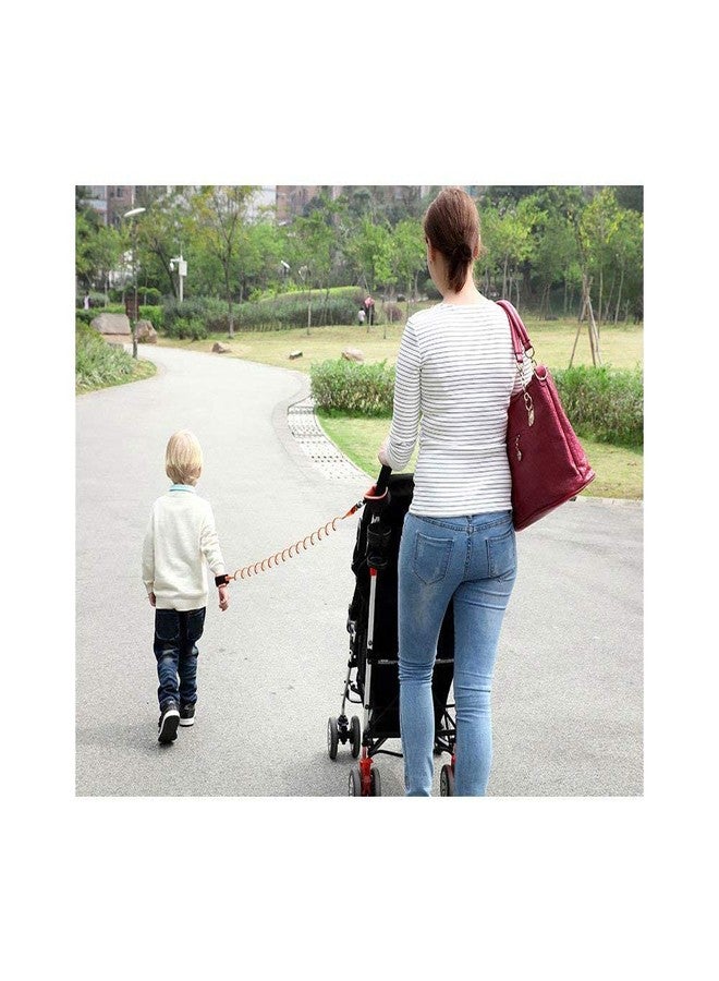 SYGA 2.5 Meter Anti Lost Safety Wrist Bracelet for Baby Child,with Extra Long Harness Strap Walking Hand Belt(Orange) - Image 4
