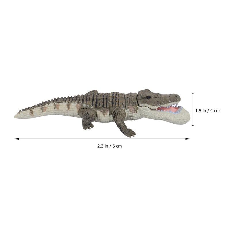 4 Pcs Cartoon Animal Refrigerator Magnets Set Cute Dolphin Crocodile Home Office Decoration - Image 3