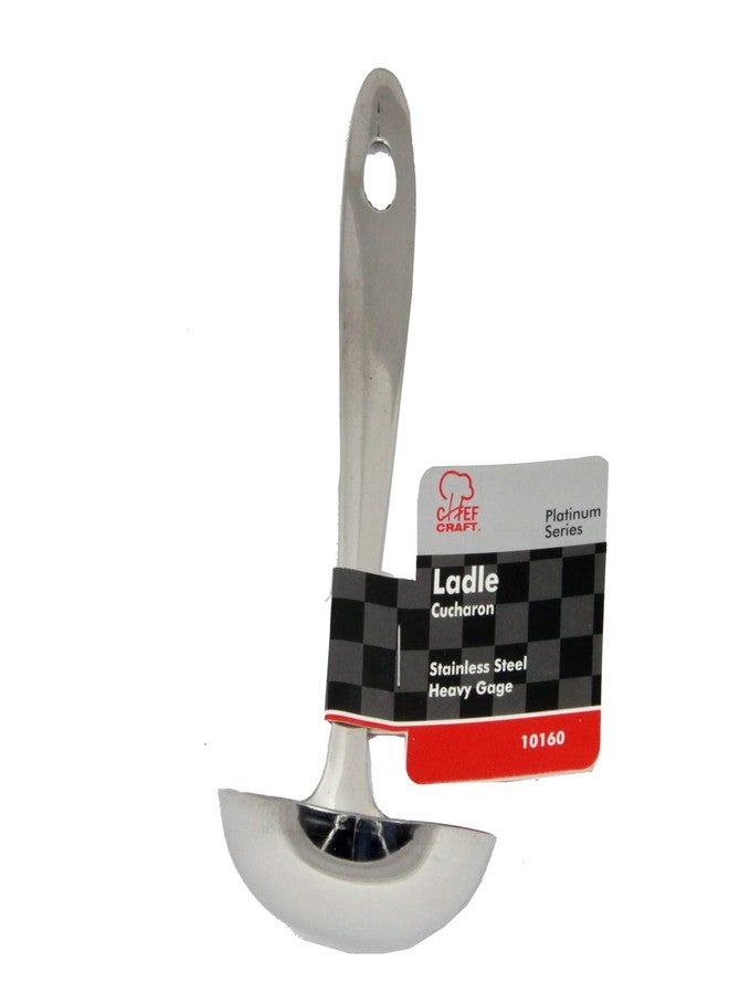 Chef Craft Select Serving Ladle, 8 inch, Stainless Steel - Image 2