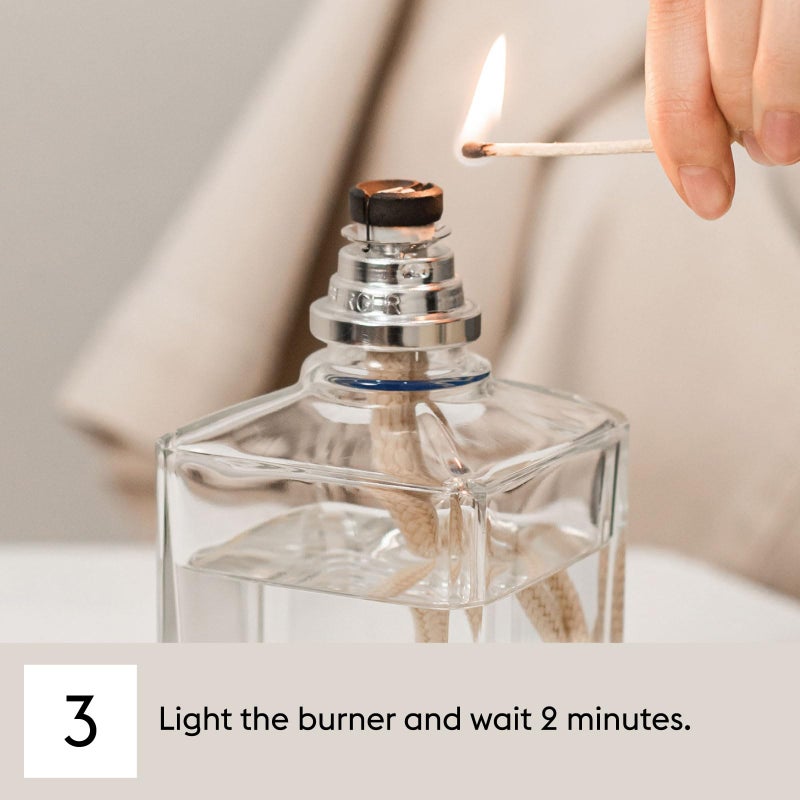 Maison Berger ميزون بيرجر - لمسة قطن - إعادة تعبئة عطر لمبة بيرجر - 16.9 أونصة (500 مل) - زيت عطر منزلي ومنقي هواء - ملاحظات الورد وزهرة البرتقال والفانيليا - Image 5