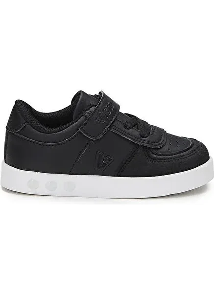 فيكو Sam Lighted Kids Sneakers Black White