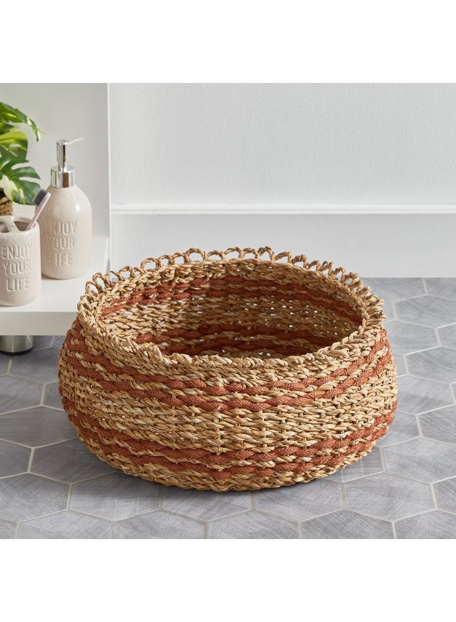 Home Box Round Multiutility Basket 38X18 Cm - Image 2