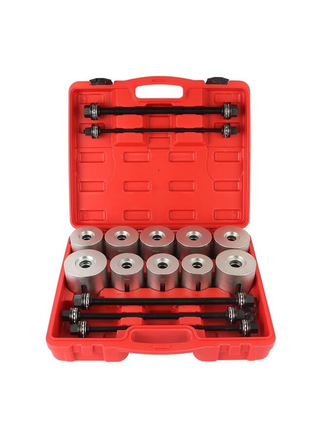 مجموعة أدوات إزالة وإدخال المحمل من بوش، مكونة من 27 قطعة، لضغط وسحب الأكمام العالمية - Image 1