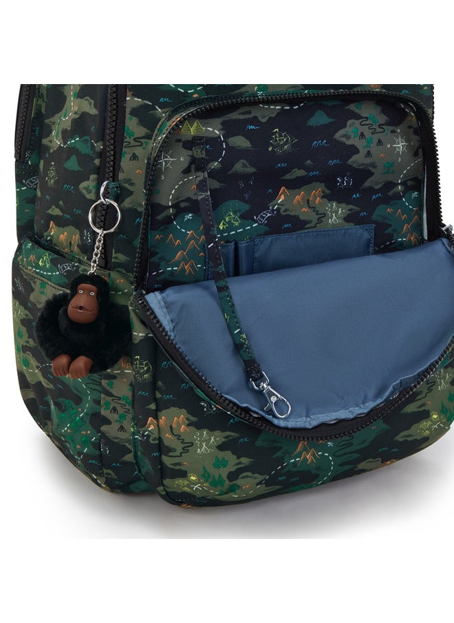 kipling Seoul College Camo Treasure Large Backpack (With Laptop Compartment)  - Image 5