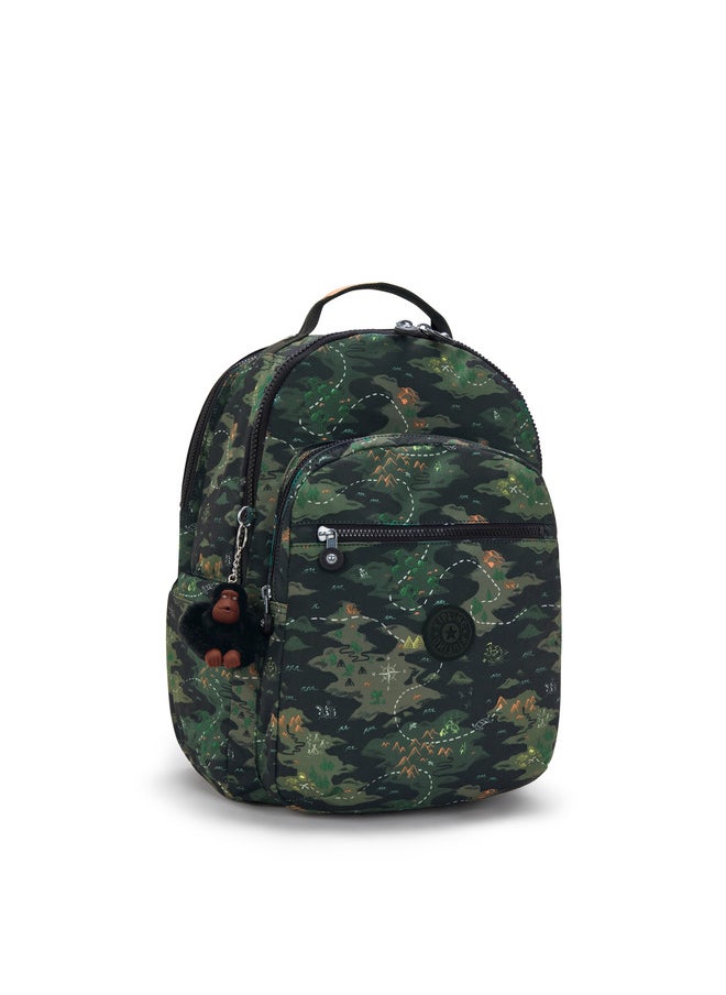kipling Seoul College Camo Treasure Large Backpack (With Laptop Compartment)  - Image 4