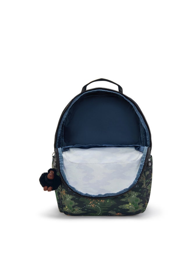 kipling Seoul College Camo Treasure Large Backpack (With Laptop Compartment)  - Image 3
