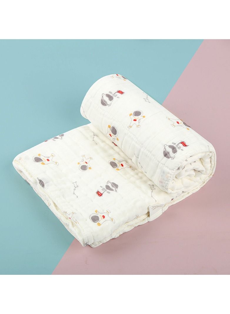 Pure Cotton Cartoon Printed Bath Towels