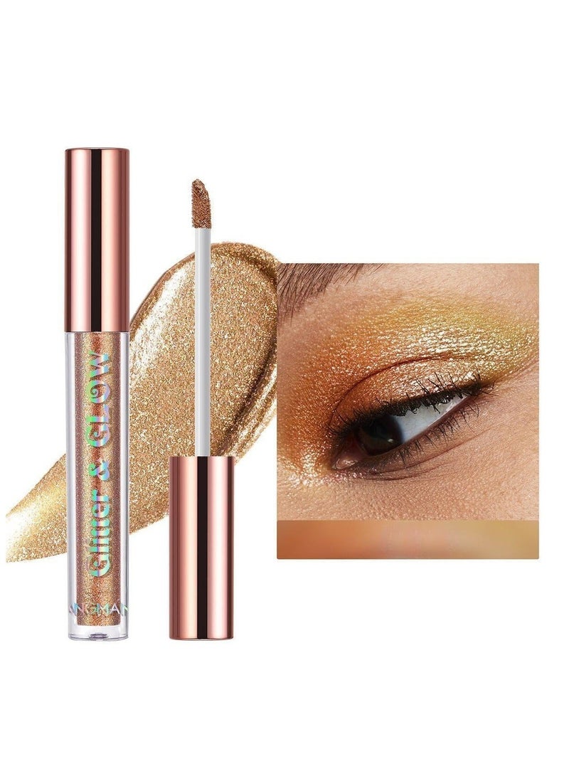 LANGMANNI "Langmanni New Shimmering Liquid Eyeshadow - Color-changing Dragon Eyeshadow in Ten Shades, Single Unit" (#02) - Image 1