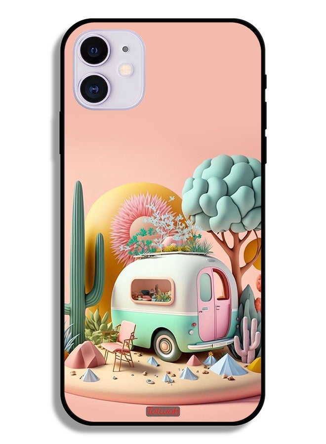 Tolwak Apple iPhone 11 Protective Case Senercy Art - Image 2