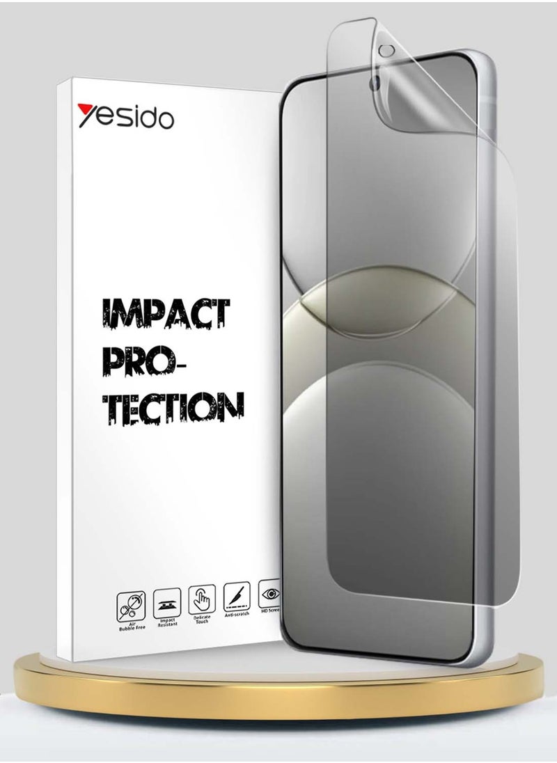 يسيدو - واقي شاشة هواوي نوفا 13 5 جي 2024 Yesido Premium Hydrogel Film رفيع ومرن - شفاف - Image 1