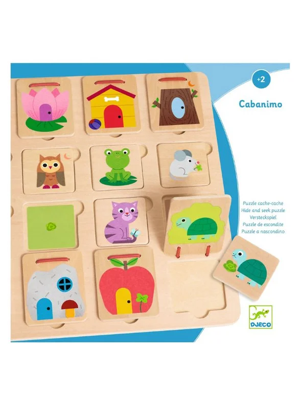 دجيكو Wooden Puzzles Cabanimo