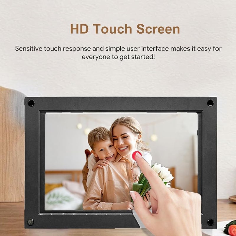 10.1 Inch WiFi Digital Photo Frame 32GB Cloud App Support Auto Rotate Black - Image 5
