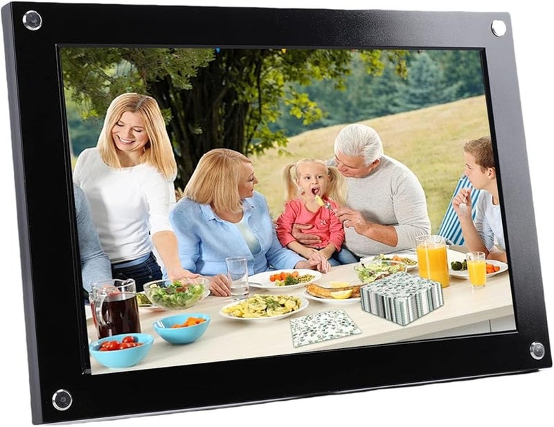 10.1 Inch WiFi Digital Photo Frame 32GB Cloud App Support Auto Rotate Black - Image 2