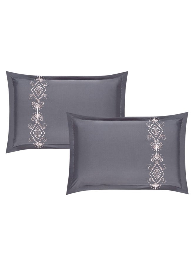 Hours Horse 8-piece king-size comforter set, embroidered with a modern and distinctive pattern  - Image 4