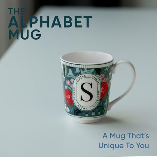 Shay Ceramic Medium Cup Set of 2, Sea Green & Pink, 320ml (12 oz) for Coffee & Tea | Glossy Finish Premium Stoneware - Image 2