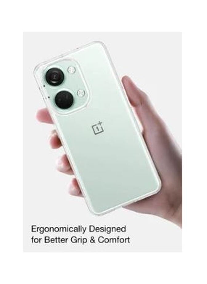 Generic - For Oneplus Nord 3 Transparent Tpu Silicone Back Cover , Anti Yellowing And High Protective From Shocks Compatible For Oneplus Nord 3 (6.74'') (Transparent) - Image 1