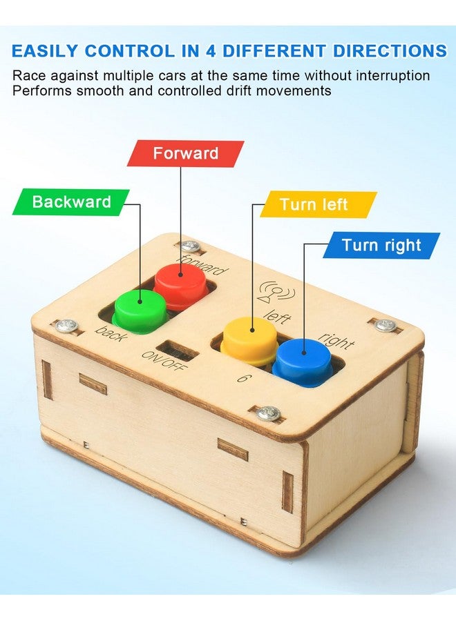 Poraxy Stem Kits For Kids Age 8-10-12, Building Remote Control Model Car, Wooden 3D Puzzles, Toys For Ages 8-13, Science Educational Projects Crafts, Gifts For 8 9 10 11 12 13 Year Old Teen Boys Girls