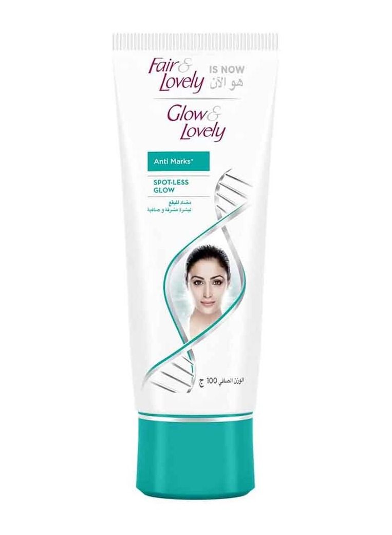 Fair & Lovely Face Cream with spot less glow Anti Marks for glowing skin 100g