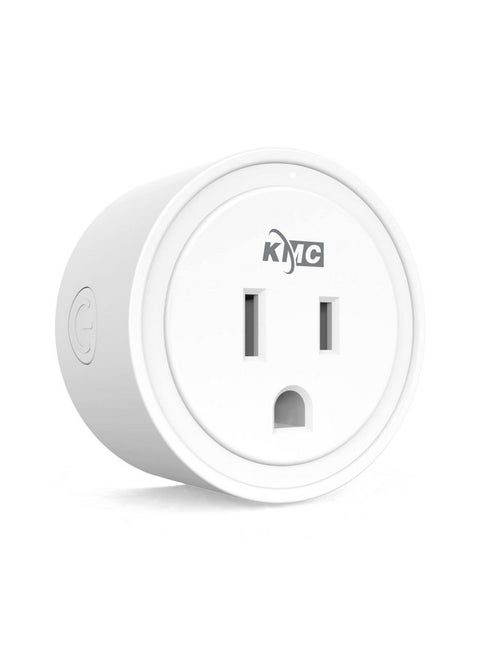 KMC Smart Plug Mini 4-Pack, Wi-Fi Outlets for Smart Home, Remote Control Lights and Devices from Anywhere, No Hub Required, ETL Certified, Works with Alexa and Google Home