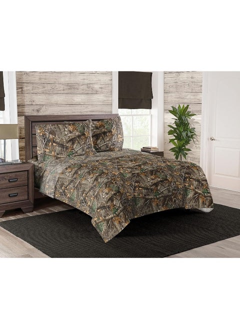 Northwest Realtree Edge 4-Piece Full Sheet Set
