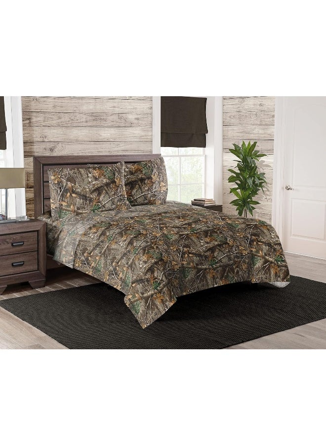 Northwest Realtree Edge 4-Piece Full Sheet Set