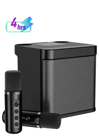 Portable Bluetooth Speaker, Karaoke Machine for Adults/Kids with 2 Wireless Microphones, Portable Bluetooth Karaoke Speaker PA System - pzsku/ZDE1376823D1991E78DD4Z/45/1743924156/d2c643a2-881f-4299-ab06-248640607e7a