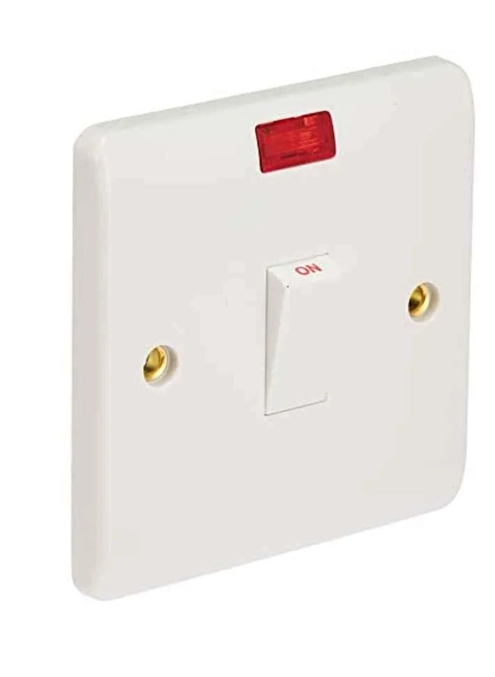 KEDBROOKE 20A 1 GANG DOUBLE POLE SWITCH WITH NEON DP Switch KBV3241 Kedbrooke 