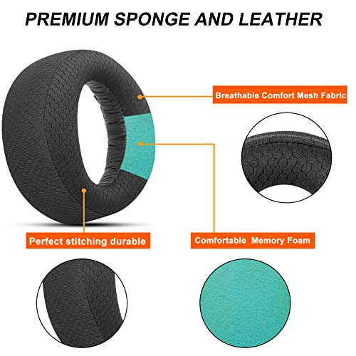 G GVOEARS GVOEARS Ear Pads Cushions Replacement for Sony PlayStation 5 PS5 Pulse 3D Wireless Headset (Breathable Mesh Fabric) - Image 4
