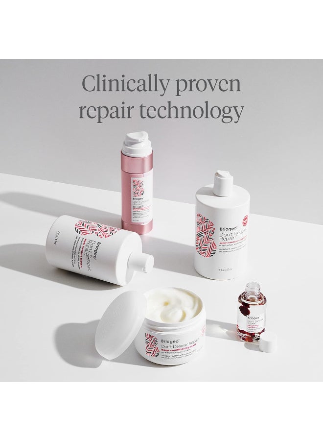 بريوجيو لا تيأس اصلح! بلسم فائق الترطيب - للشعر التالف والجاف. خالي من الكبريتات القاسية أو السيليكون البارابين. 453 جرام. - Image 5