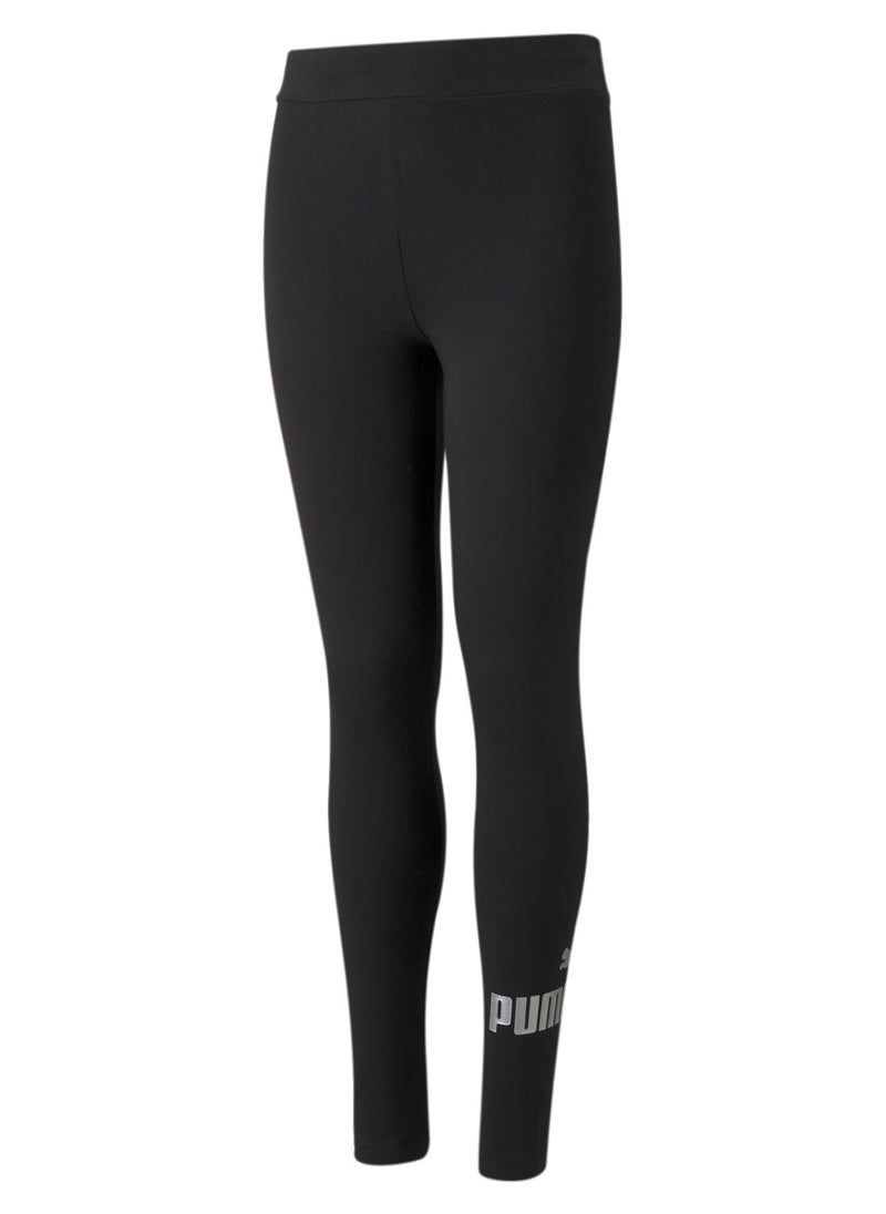 PUMA Essentials Kids Girls Logo Leggings  - Image 5